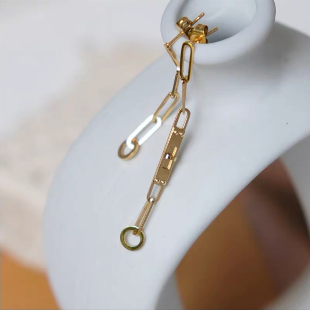 Gold plating Earrings